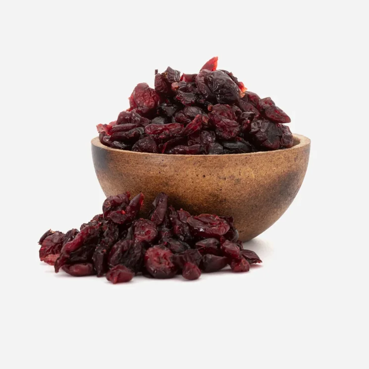 Cranberries, halbiert
