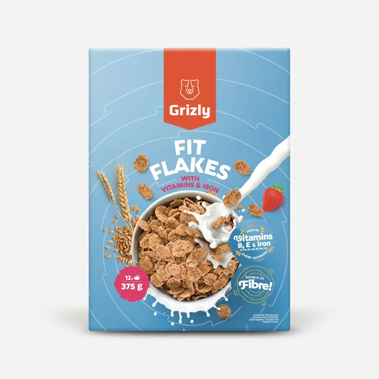 Fit Flakes mit Vitaminen und Eisen