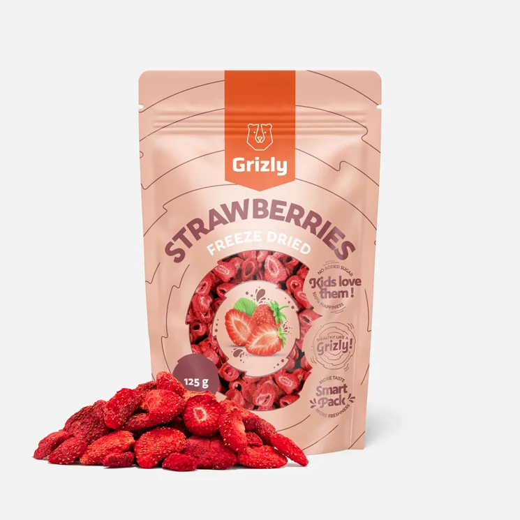 Gefriergetrocknete Erdbeeren XXL