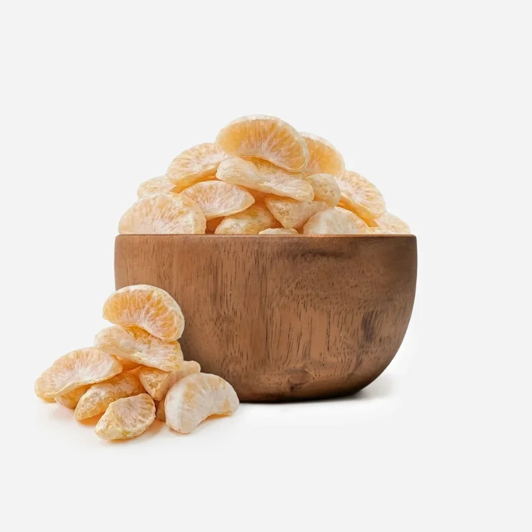 Gefriergetrocknete Mandarine