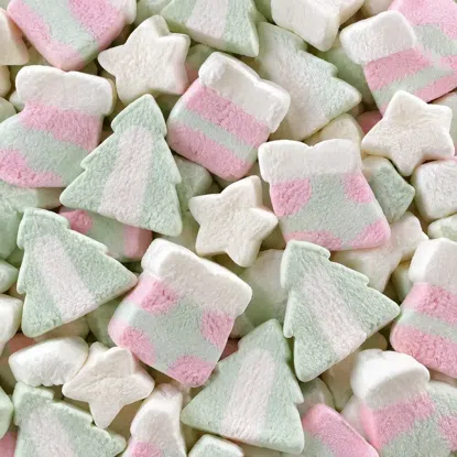 Weihnachtlicher Marshmallow Mix