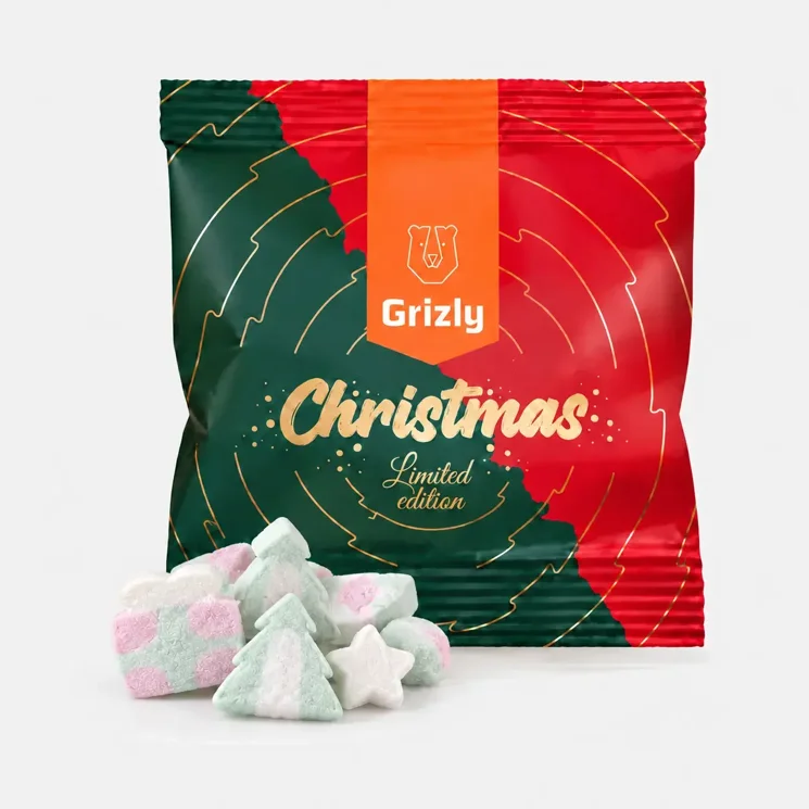 Weihnachtlicher Marshmallow Mix